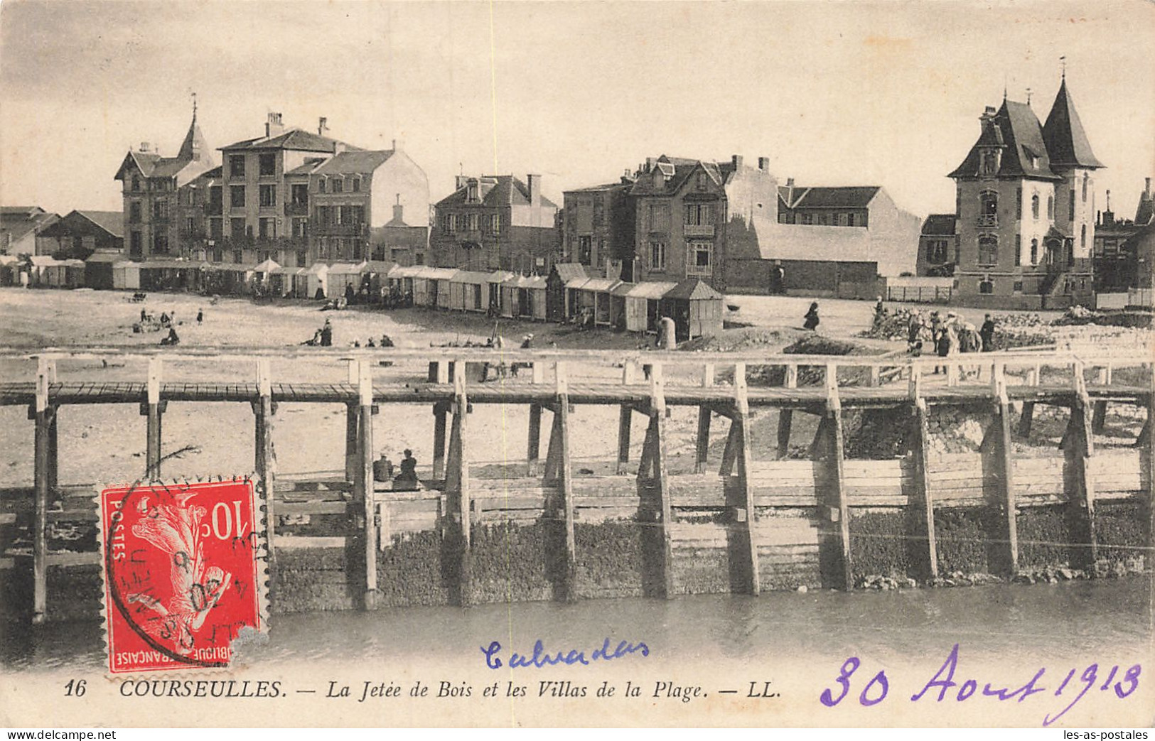 14 COURSEULLES LA JETEE - Courseulles-sur-Mer
