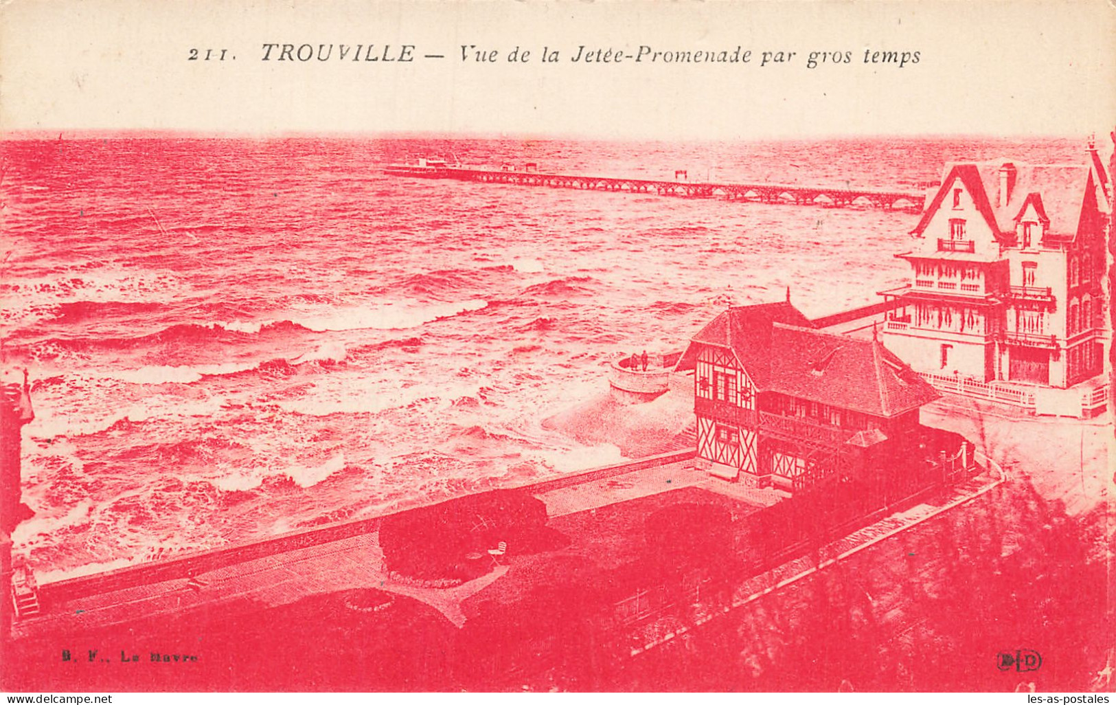 14 TROUVILLE LA JETEE - Trouville