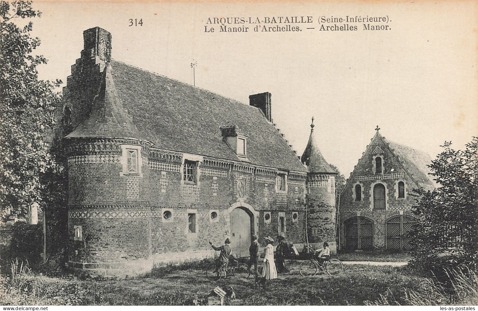 76 ARQUES LA BATAILLE LE MANOIR D ARCHELLES - Arques-la-Bataille