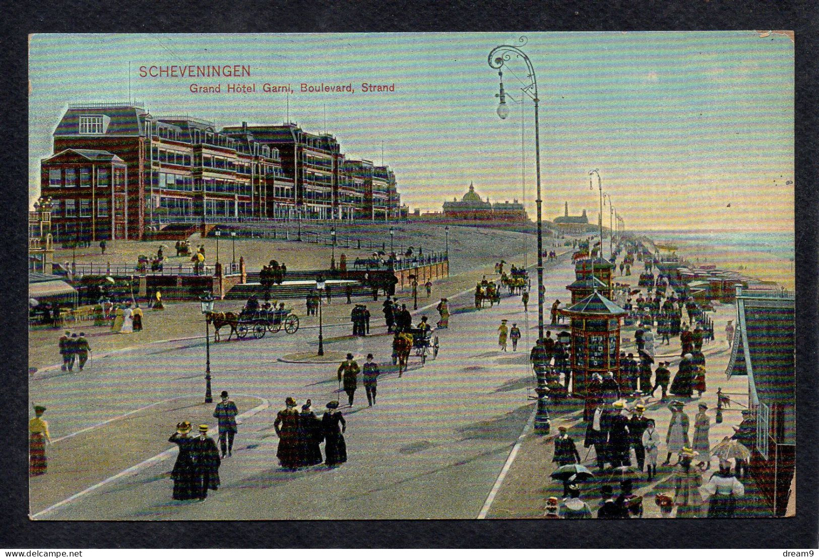 PAYS BAS - SCHEVENINGEN - Grand Hotel Garni - Boulevard - Strand - Scheveningen