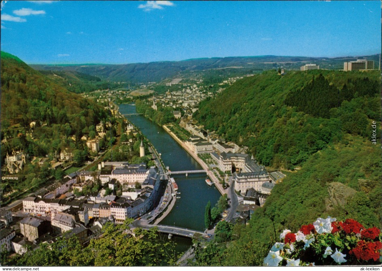 Bad Ems Kurwaldbahn,  Panorama-Ansichten 1982 - Bad Ems