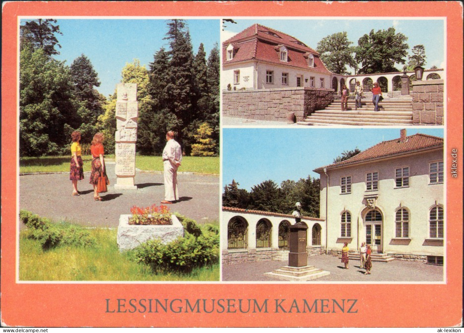 Kamenz Kamjenc Lessingmuseum Foto Ansichtskarte  1983 - Kamenz