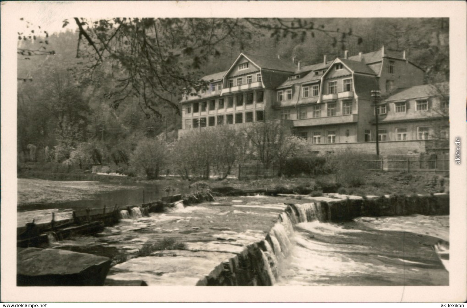 Ansichtskarte Bad Blankenburg An Der Schwarza 1955 - Bad Blankenburg