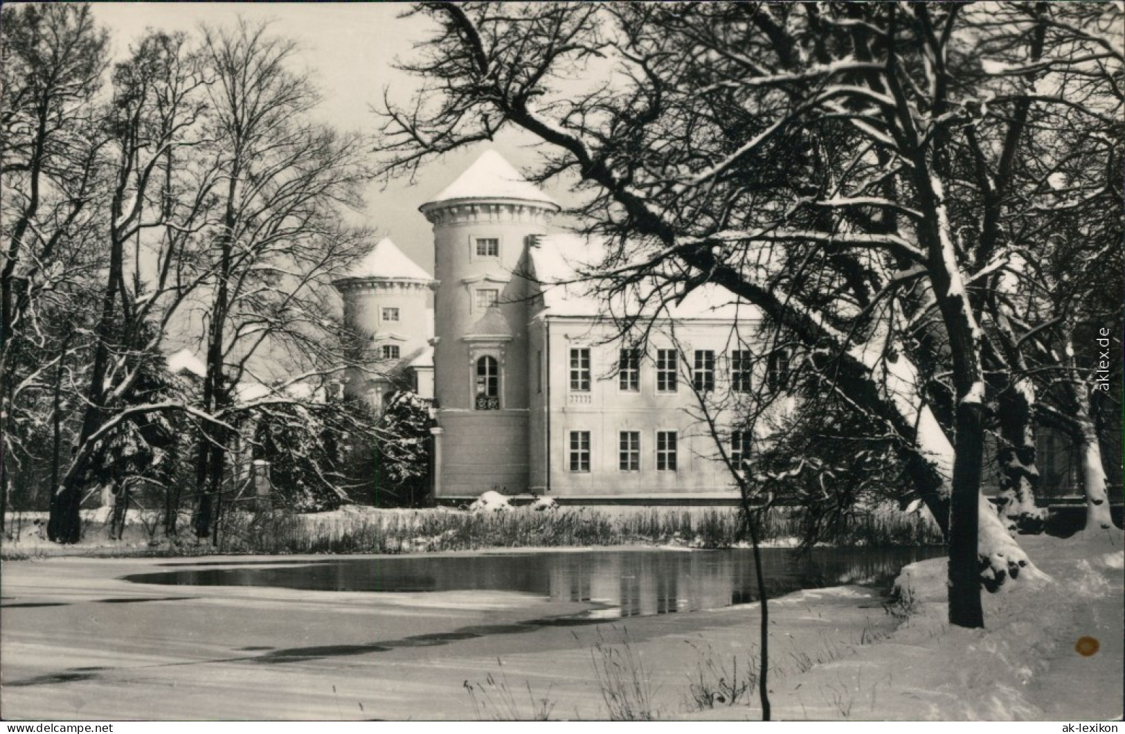 Ansichtskarte Rheinsberg Schloss Im Winter 1970 - Rheinsberg