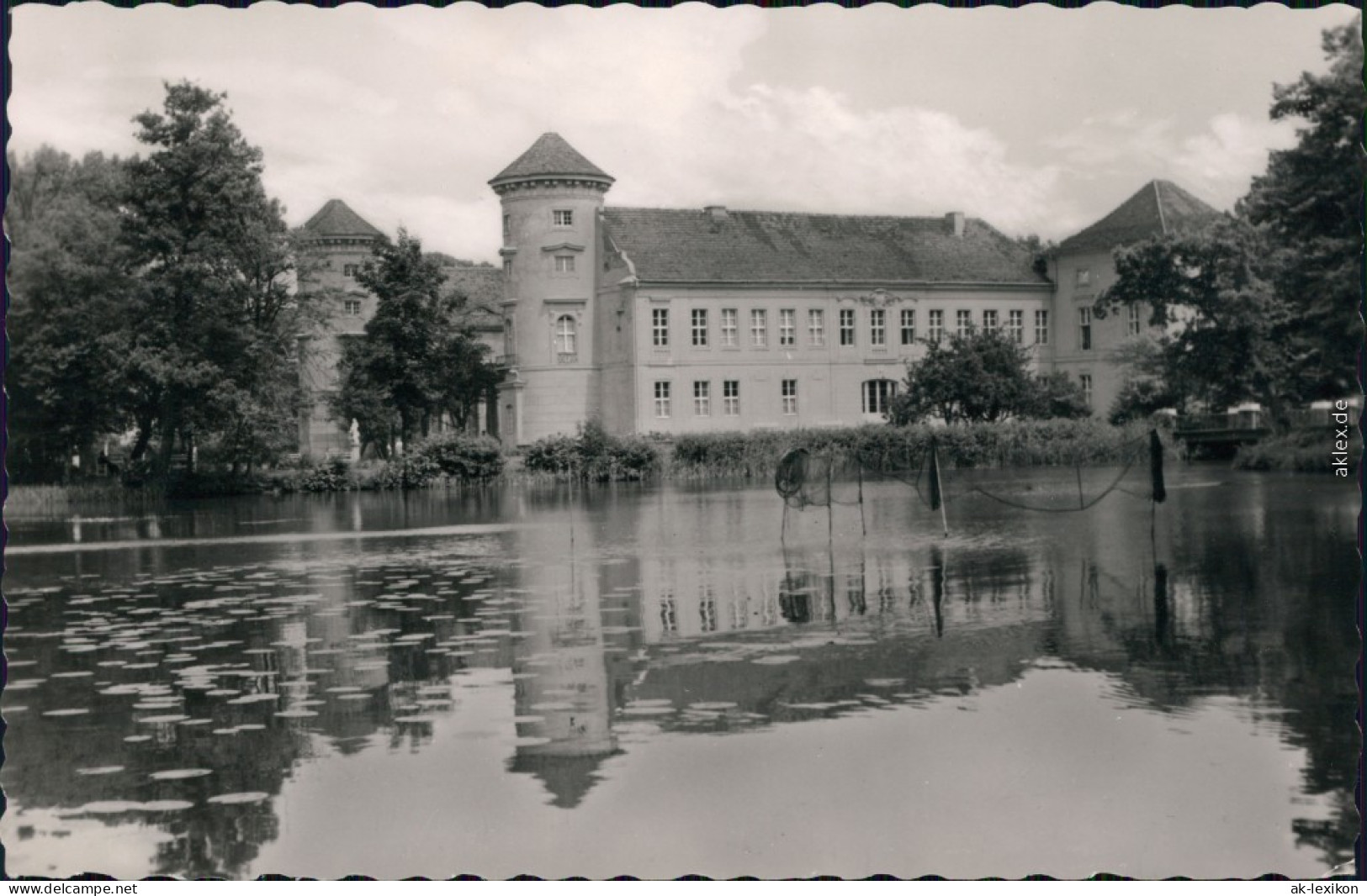 Ansichtskarte Rheinsberg Schloss Mit Teichanlage 1961 - Rheinsberg