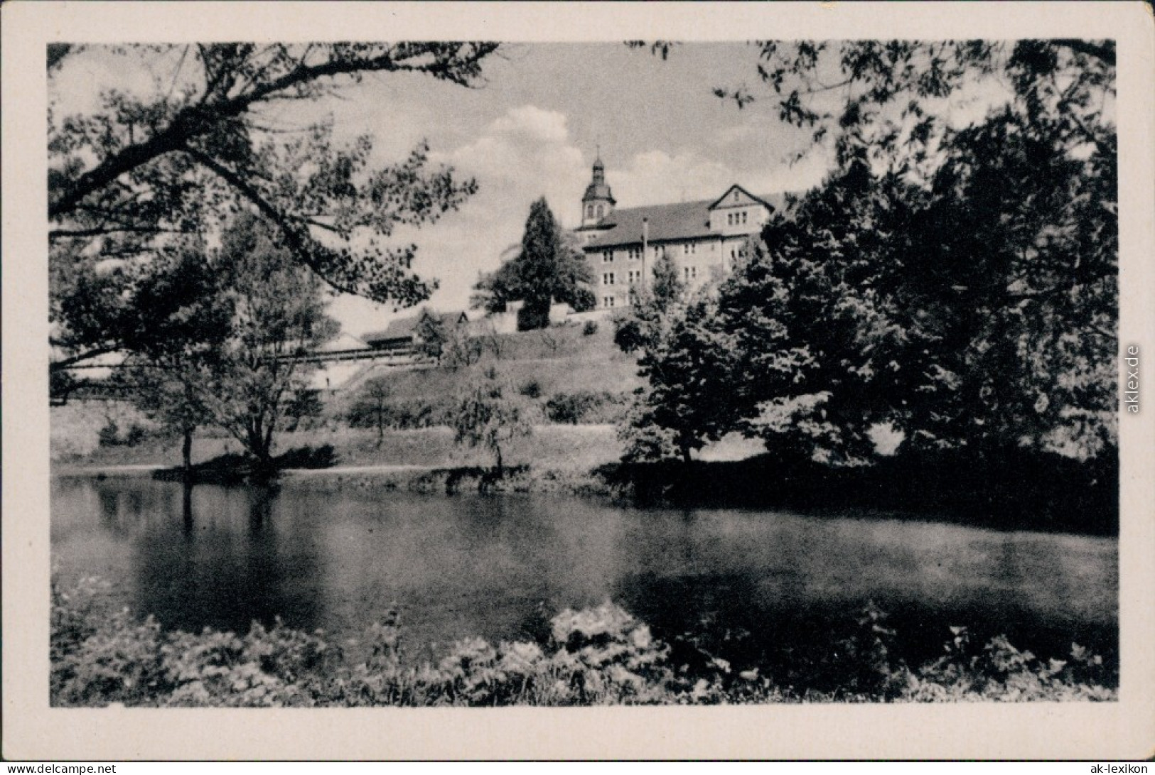 Ansichtskarte Schmalkalden Schloß Wilhelmsburg 1954 - Schmalkalden