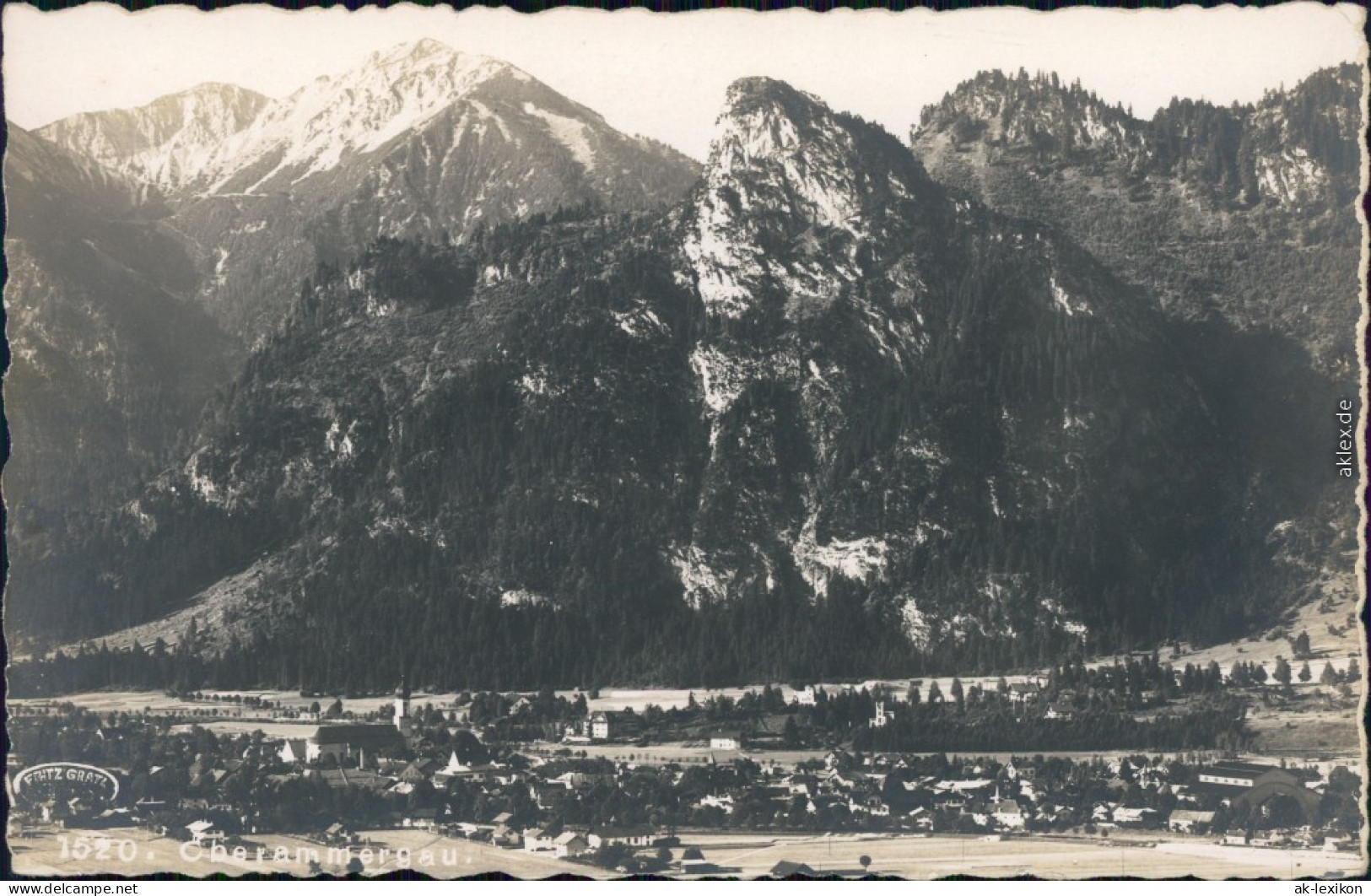 Ansichtskarte Oberammergau Panorama-Ansicht 1976 - Oberammergau