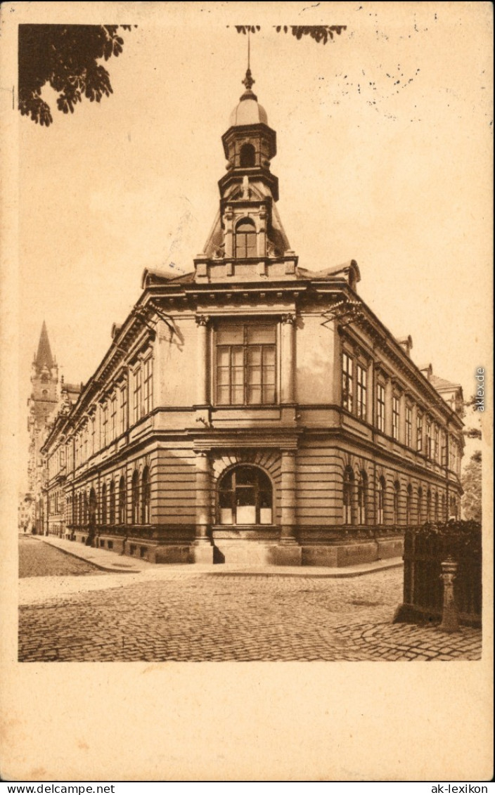 Friedland (Isergebirge) Frýdlant V Čechách Straßenpartie - Lehranstalten 1927  - Tschechische Republik