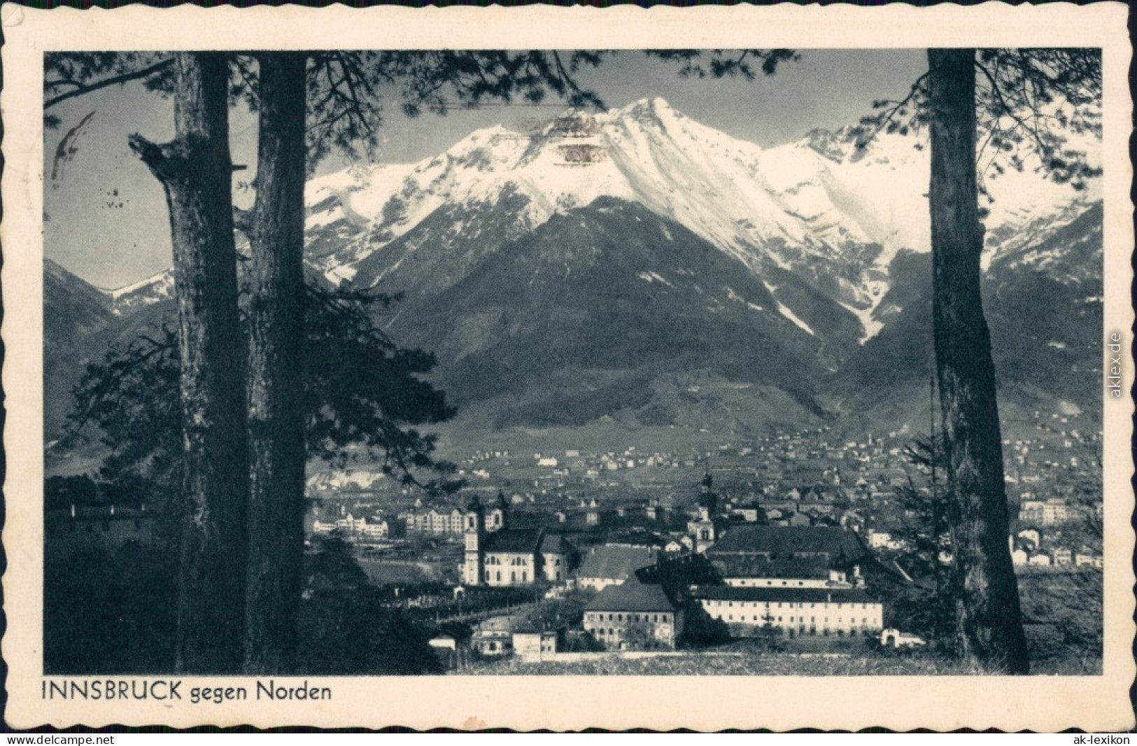 Ansichtskarte Innsbruck Panorama-Ansicht 1939 - Innsbruck