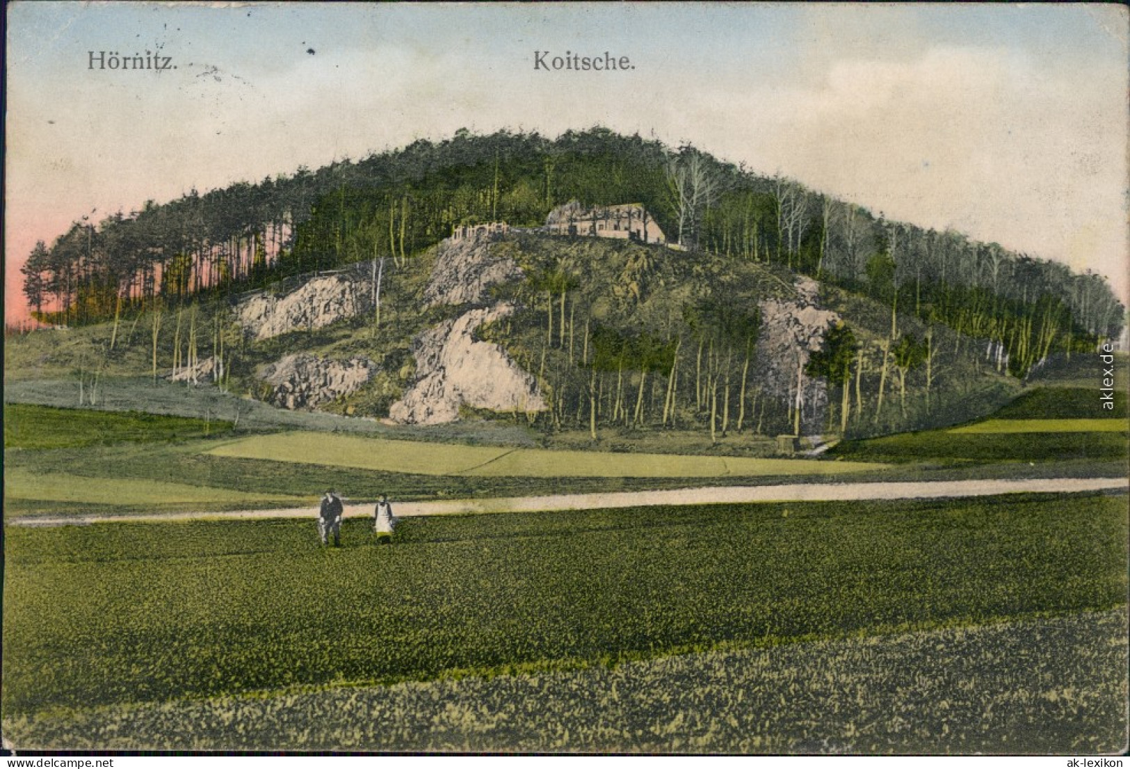 Bertsdorf-Hörnitz Partie An Der Koitsche - Restauration B Görlitz 1916 - Bertsdorf-Hörnitz