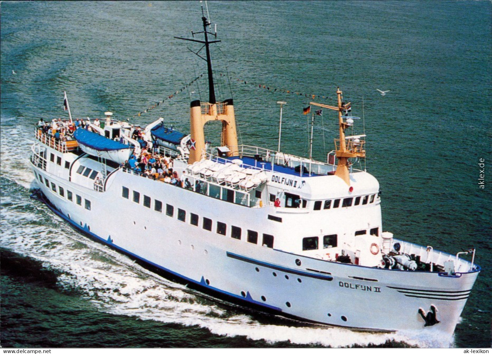 Ansichtskarte  Fährschiff Dolfijn II 1969 - Ferries