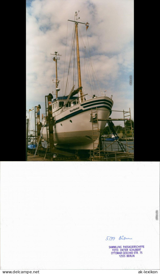 Ansichtskarte  Schiff "Northstar" 1999 Privatfoto  - Traghetti