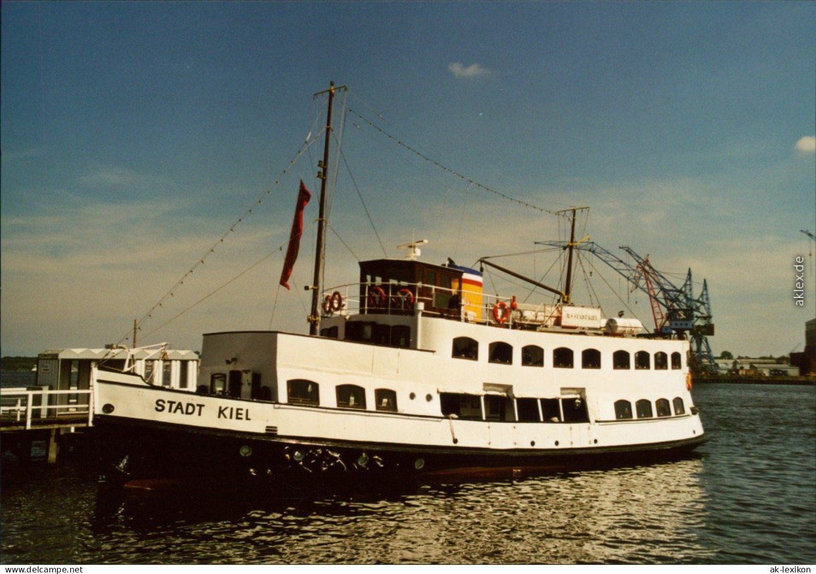 Ansichtskarte  Fähre "Stadt Kiel" 1990 Privatfoto  - Transbordadores