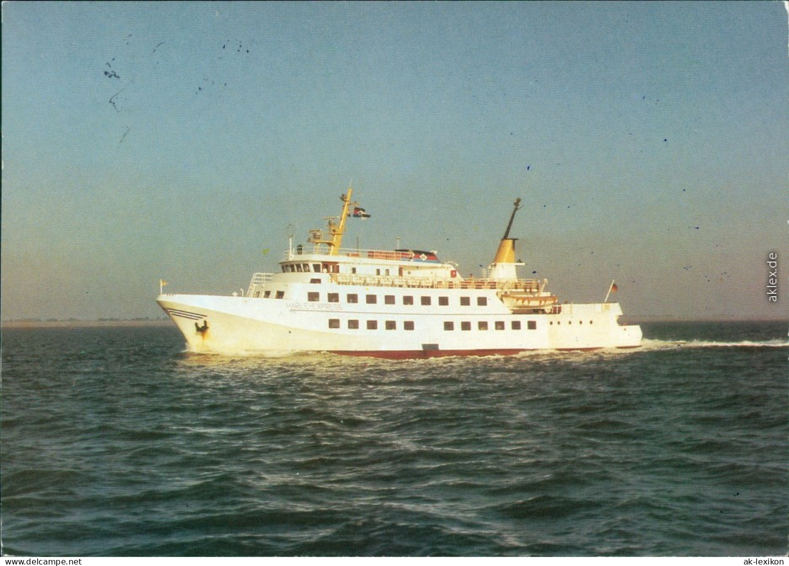 Ansichtskarte  Fähre MS "Harle Express" 1990 - Ferries