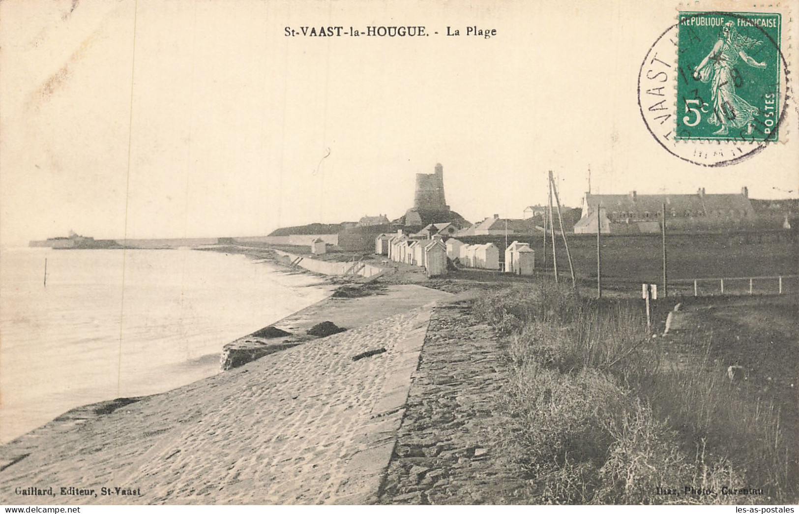 50 SAINT VAAST LA HOUGUE LA PLAGE - Saint Vaast La Hougue