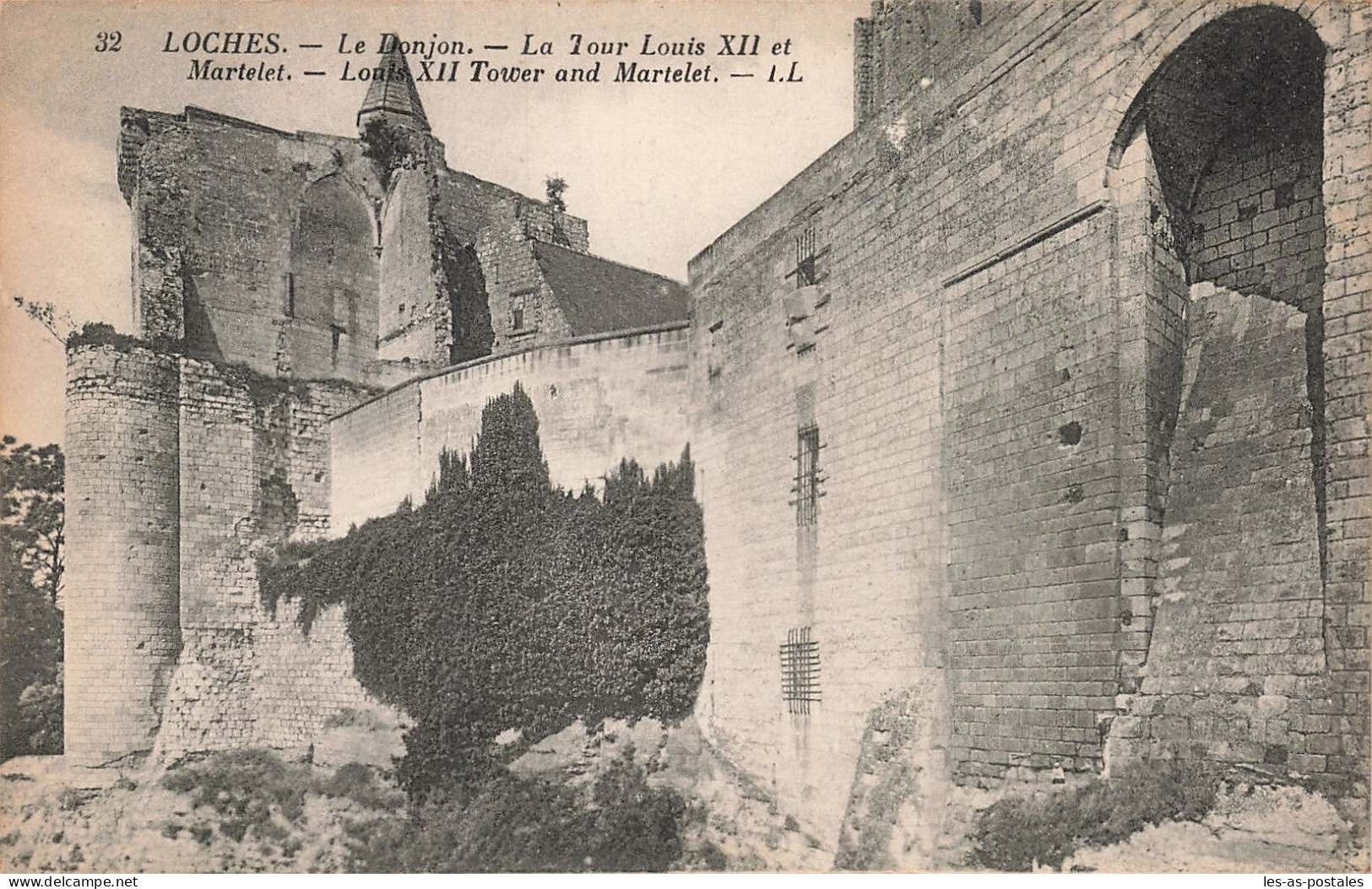 37 LOCHES LE CHÂTEAU - Loches