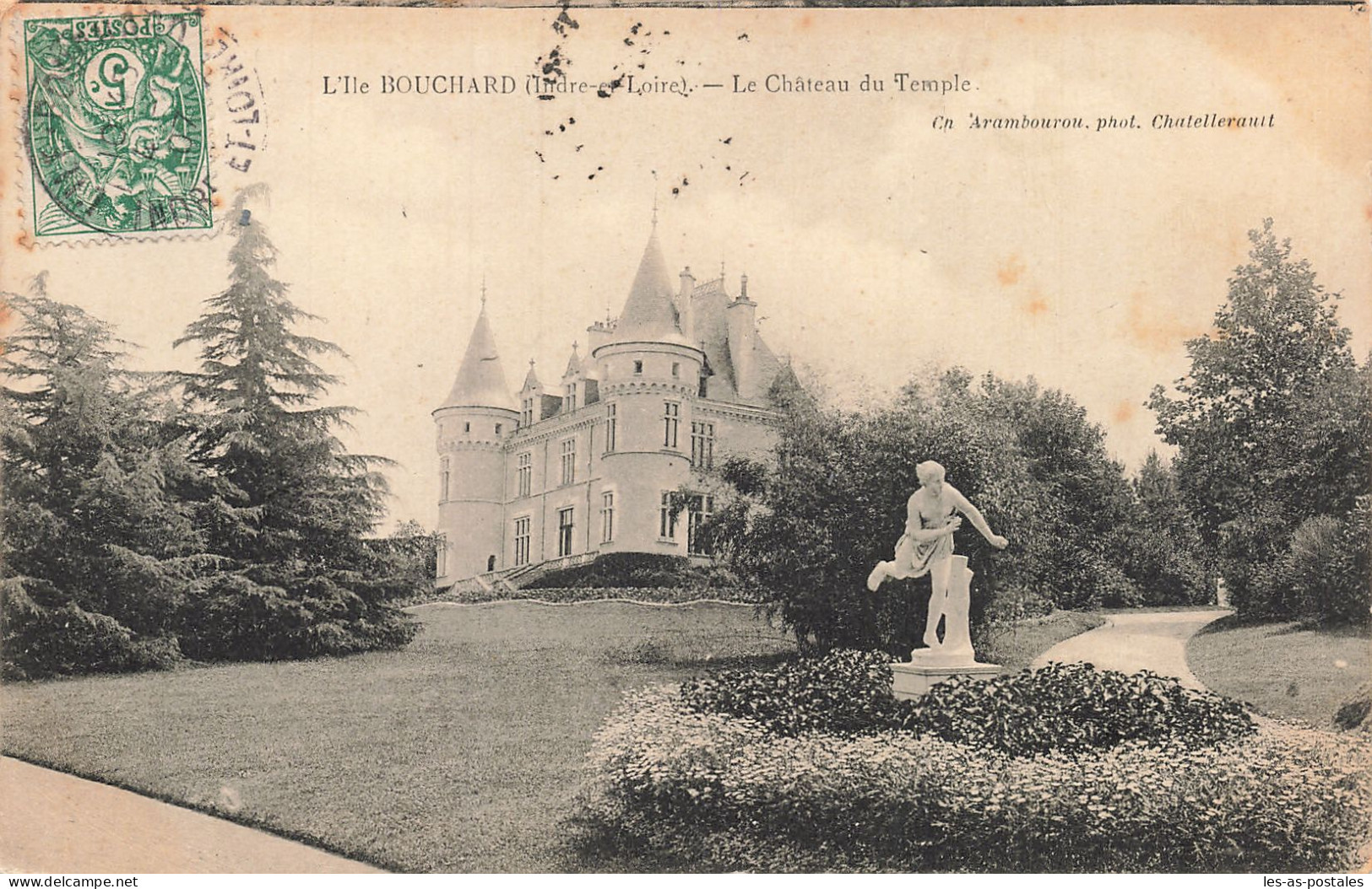 37 L ILE BOUCHARD CHÂTEAU DU TEMPLE - L'Île-Bouchard