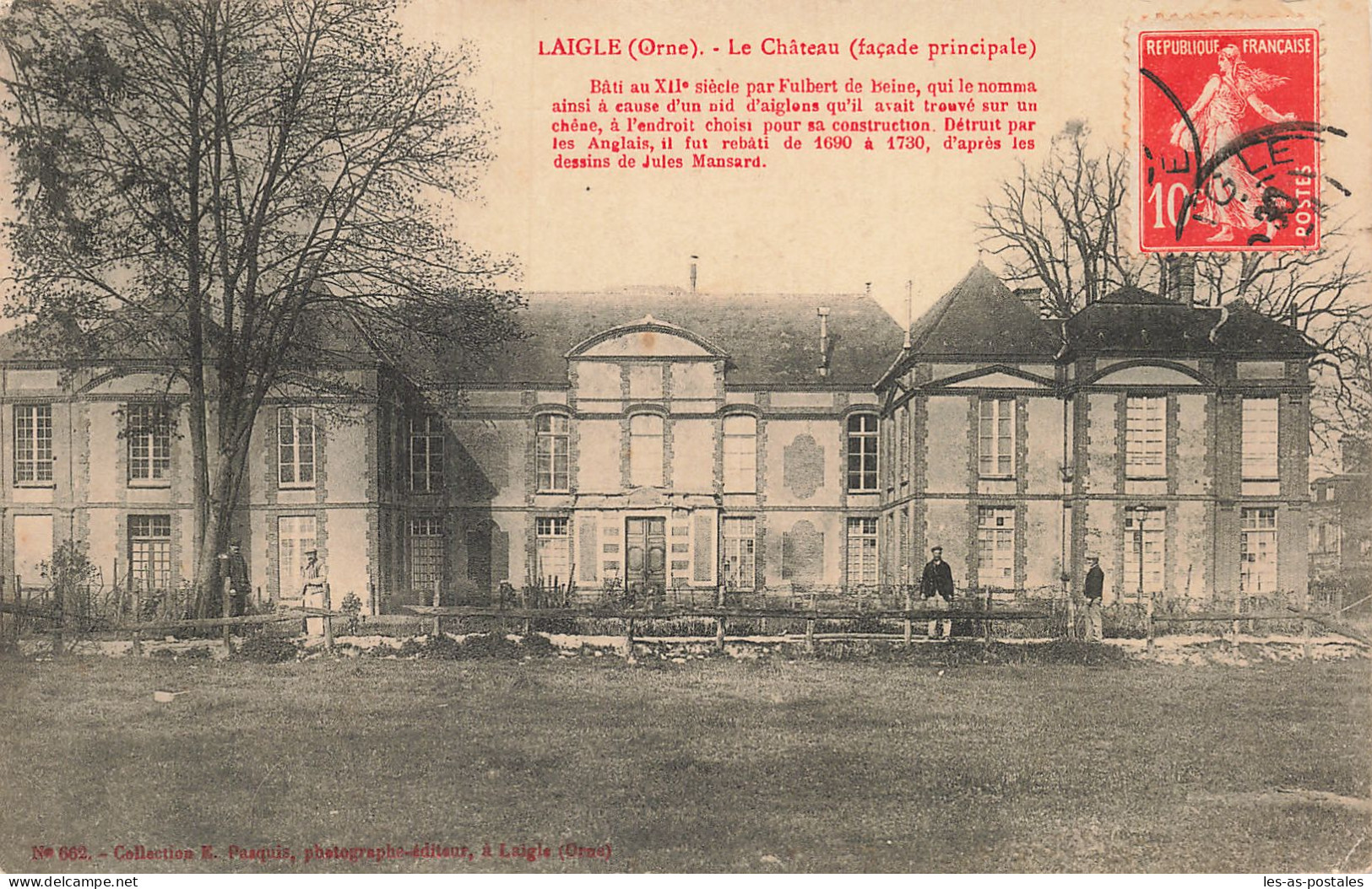 61 L AIGLE LE CHÂTEAU - L'Aigle