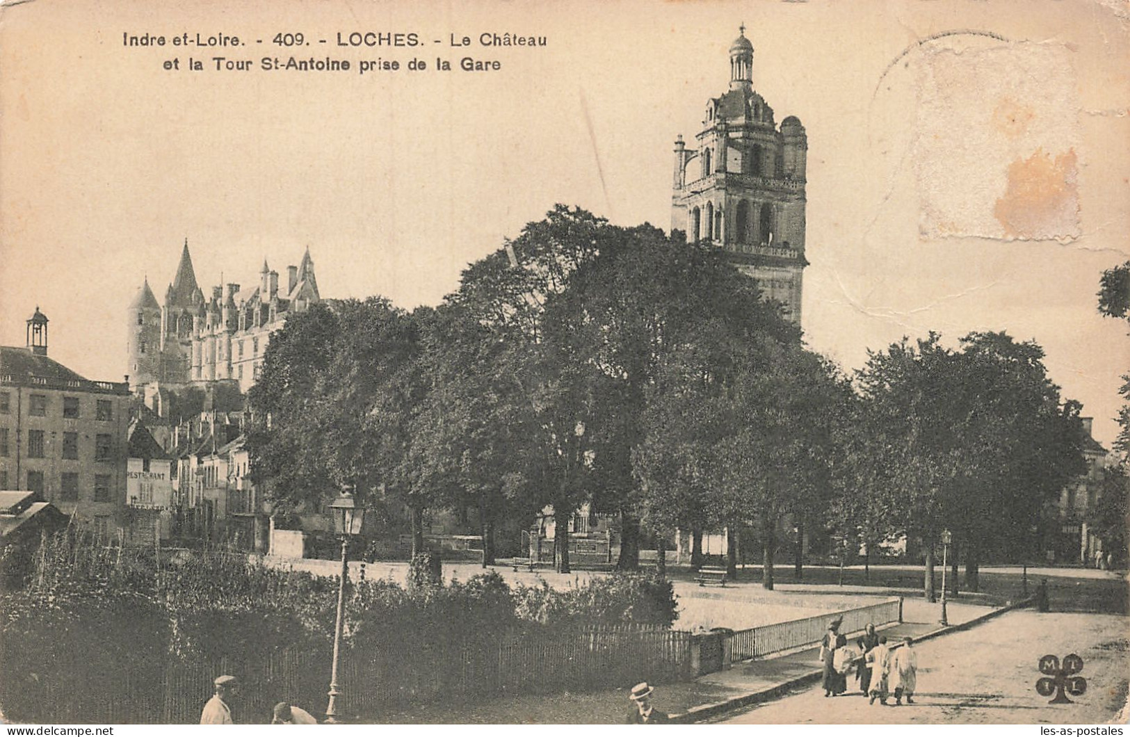 37 LOCHES LE CHÂTEAU - Loches