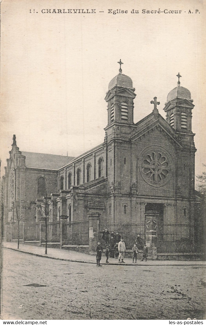 8 CHARLEVILLE L EGLISE DU SACRE CŒUR - Charleville