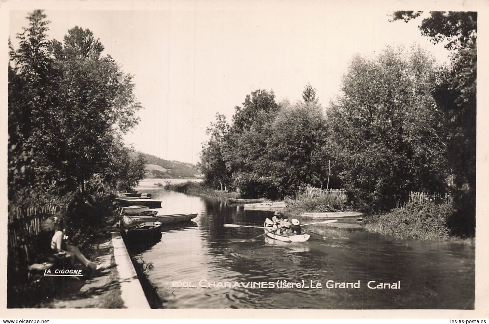38 CHARAVINES LE GRAND CANAL - Charavines