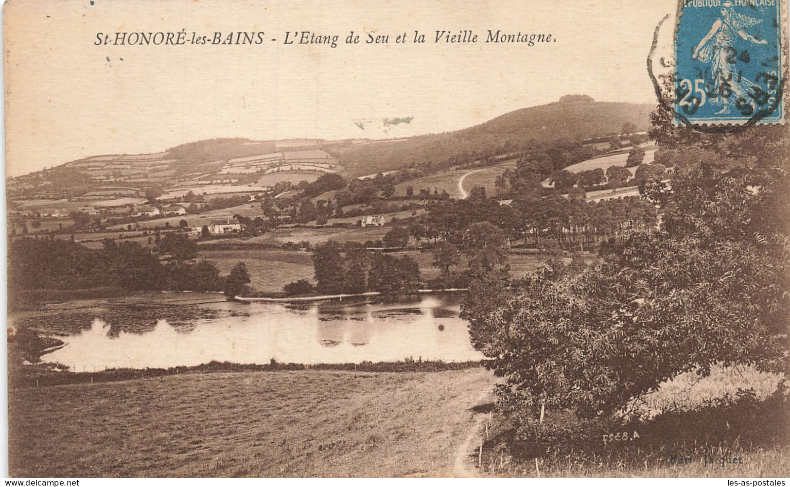 58 SAINT HONORE LES BAINS L ETANG DE SEU - Saint-Honoré-les-Bains