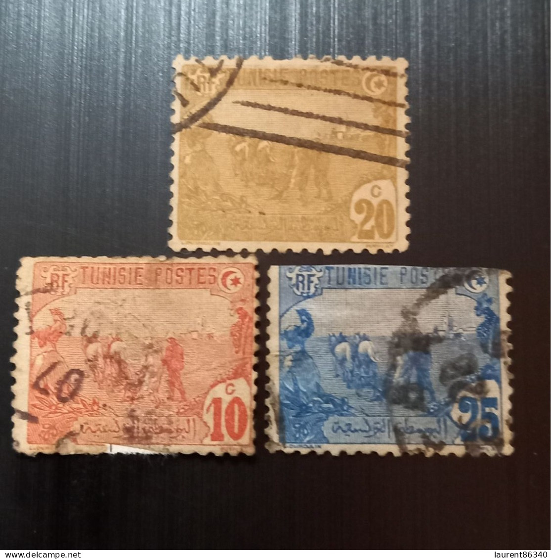 Tunisie 1906/1921 Laboureurs - Modèle: L. Dumoulin - Used Stamps