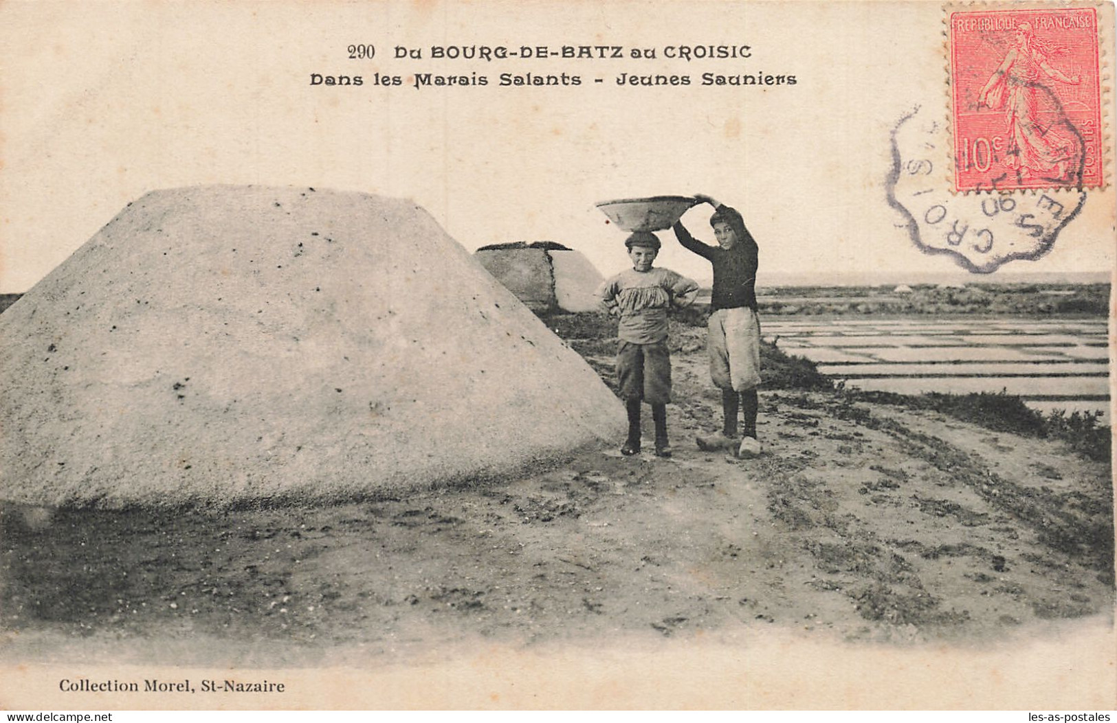 44 BATZ MARAIS SALANTS - Batz-sur-Mer (Bourg De B.)