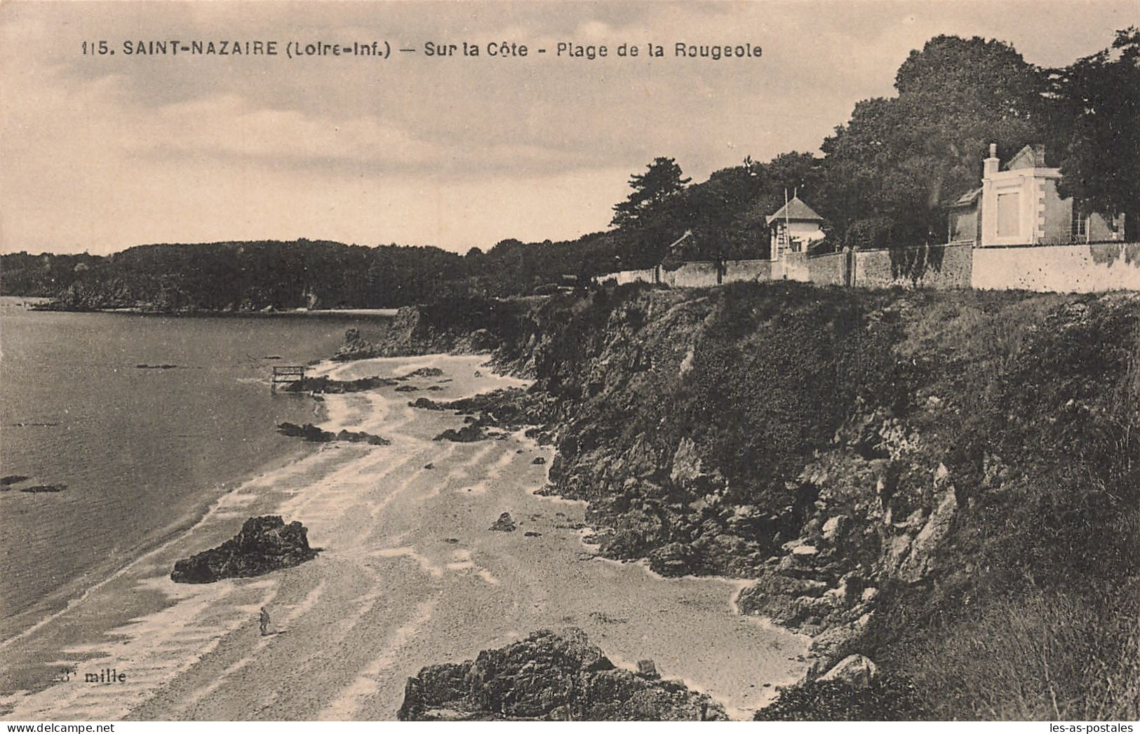 44 SAINT NAZAIRE PLAGE DE LA ROUGEOTE - Saint Nazaire