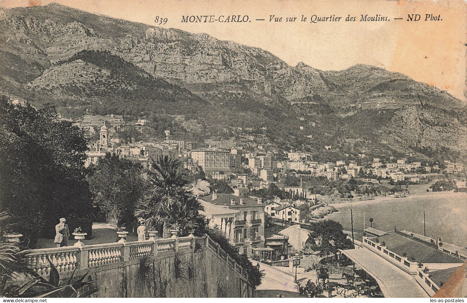 98 MONACO MONTE CARLO QUARTIER DES MOULINS - Monte-Carlo