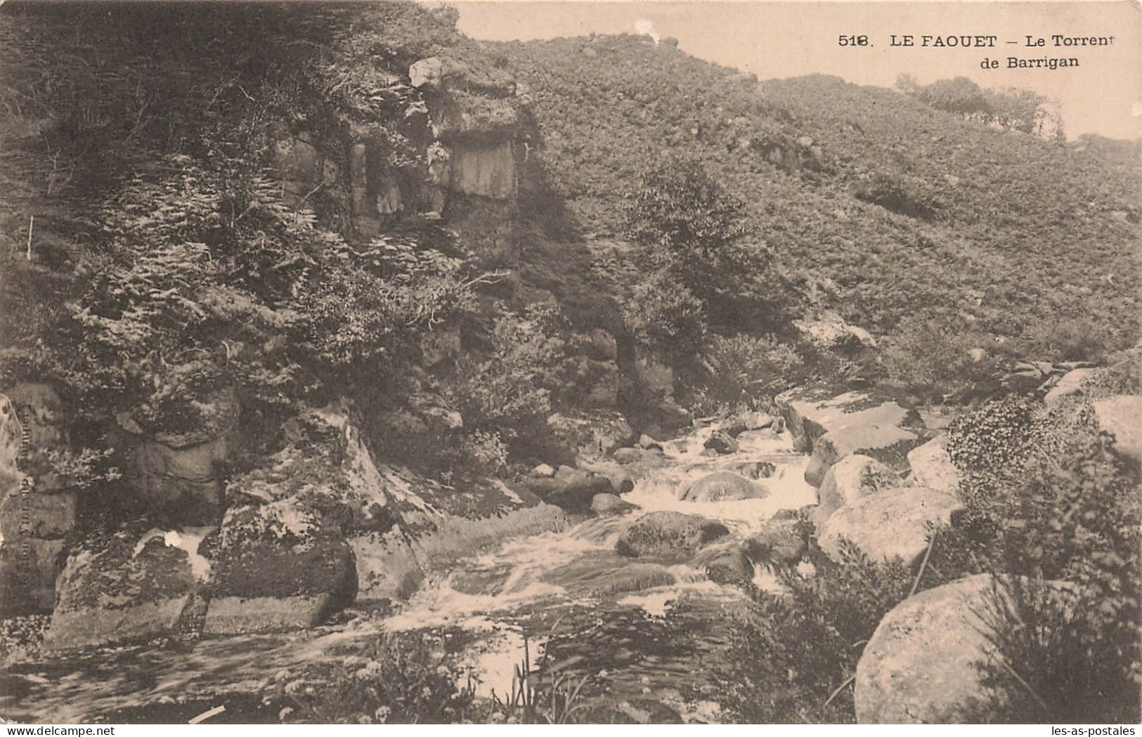 56 LE FAOUET LE TORRENT DE BARRIGAN - Le Faouet