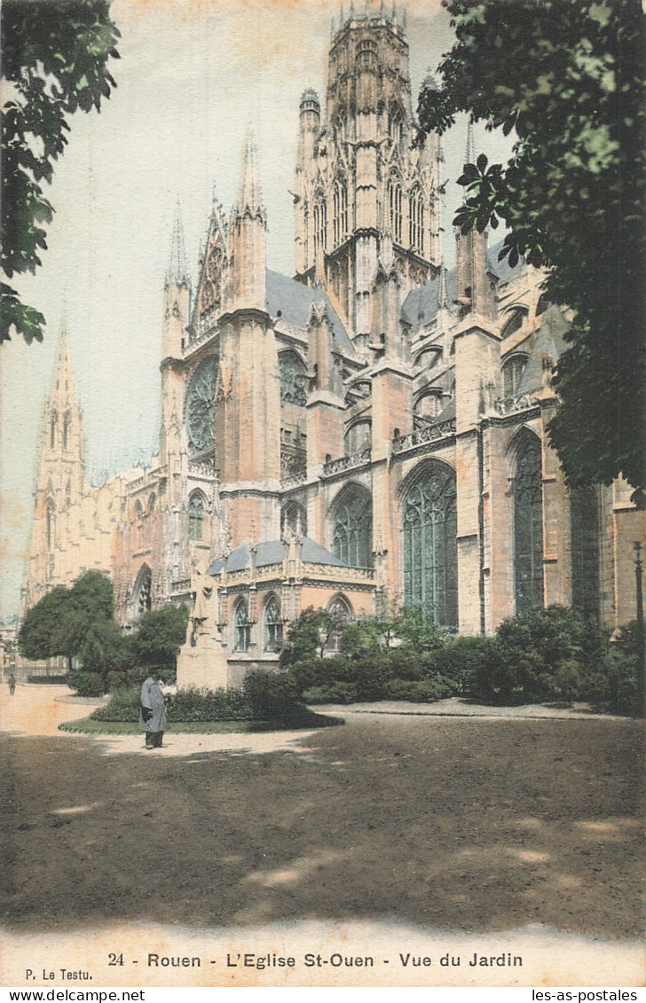 76 ROUEN L EGLISE SAINT OUEN  - Rouen