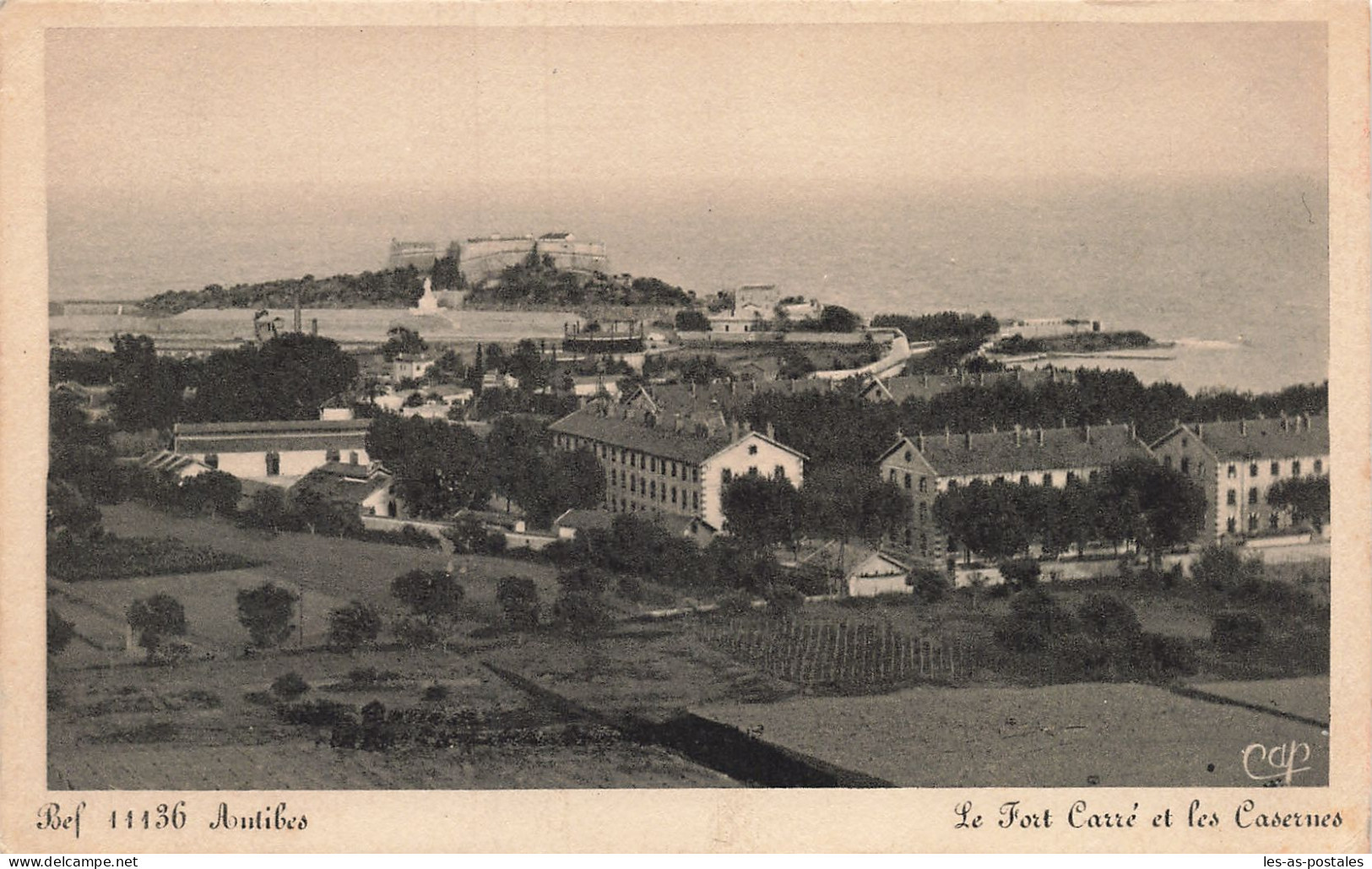 6 ANTIBES LE FORT CARRE - Antibes - Oude Stad