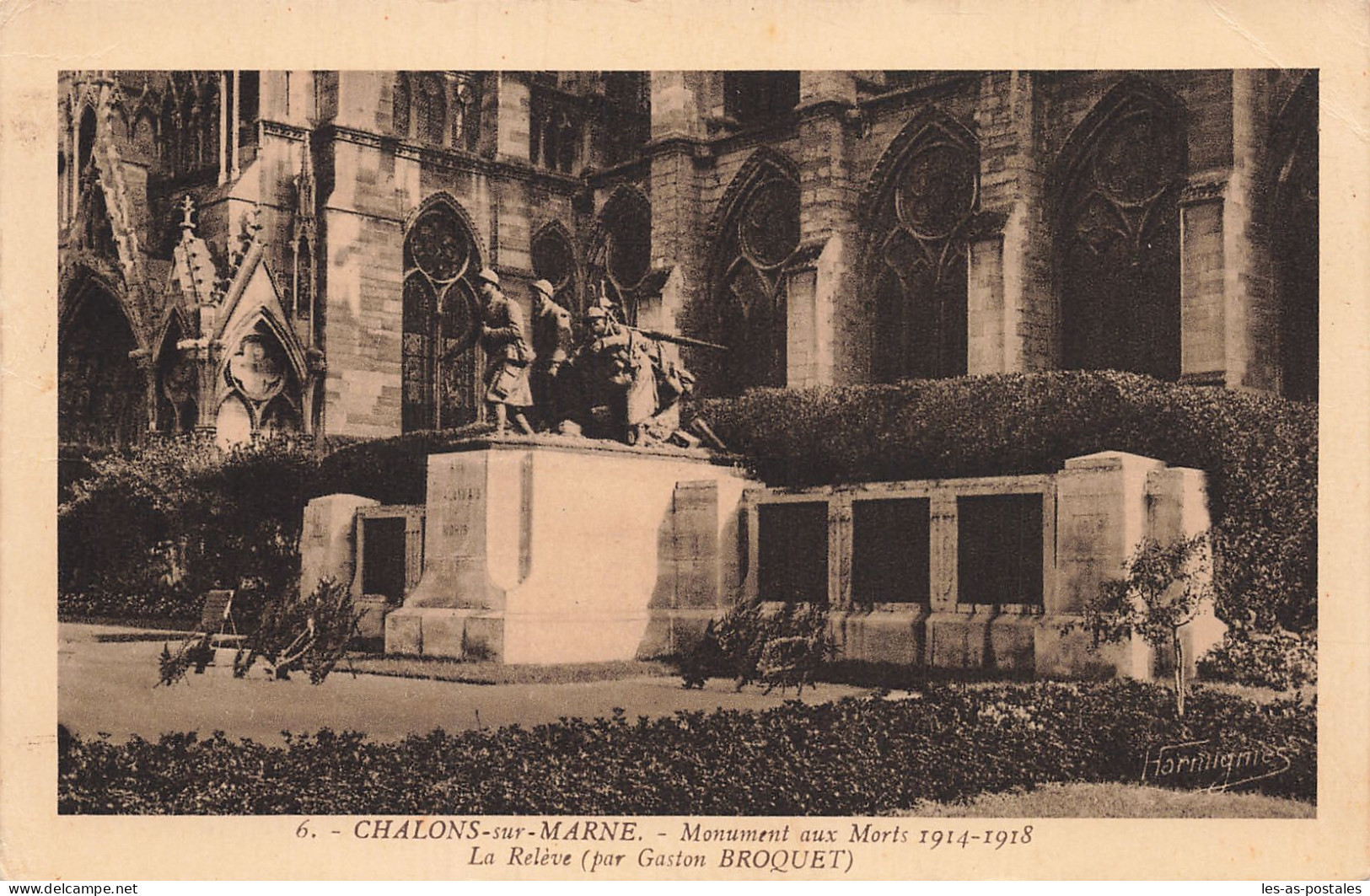 51 CHALONS SUR MARNE MONUMENT AU MORTS - Camp De Châlons - Mourmelon