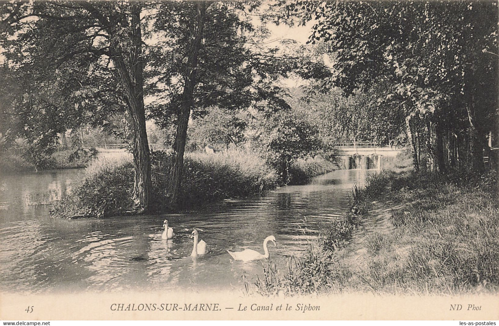 51 CHALONS SUR MARNE LE CANAL  - Camp De Châlons - Mourmelon