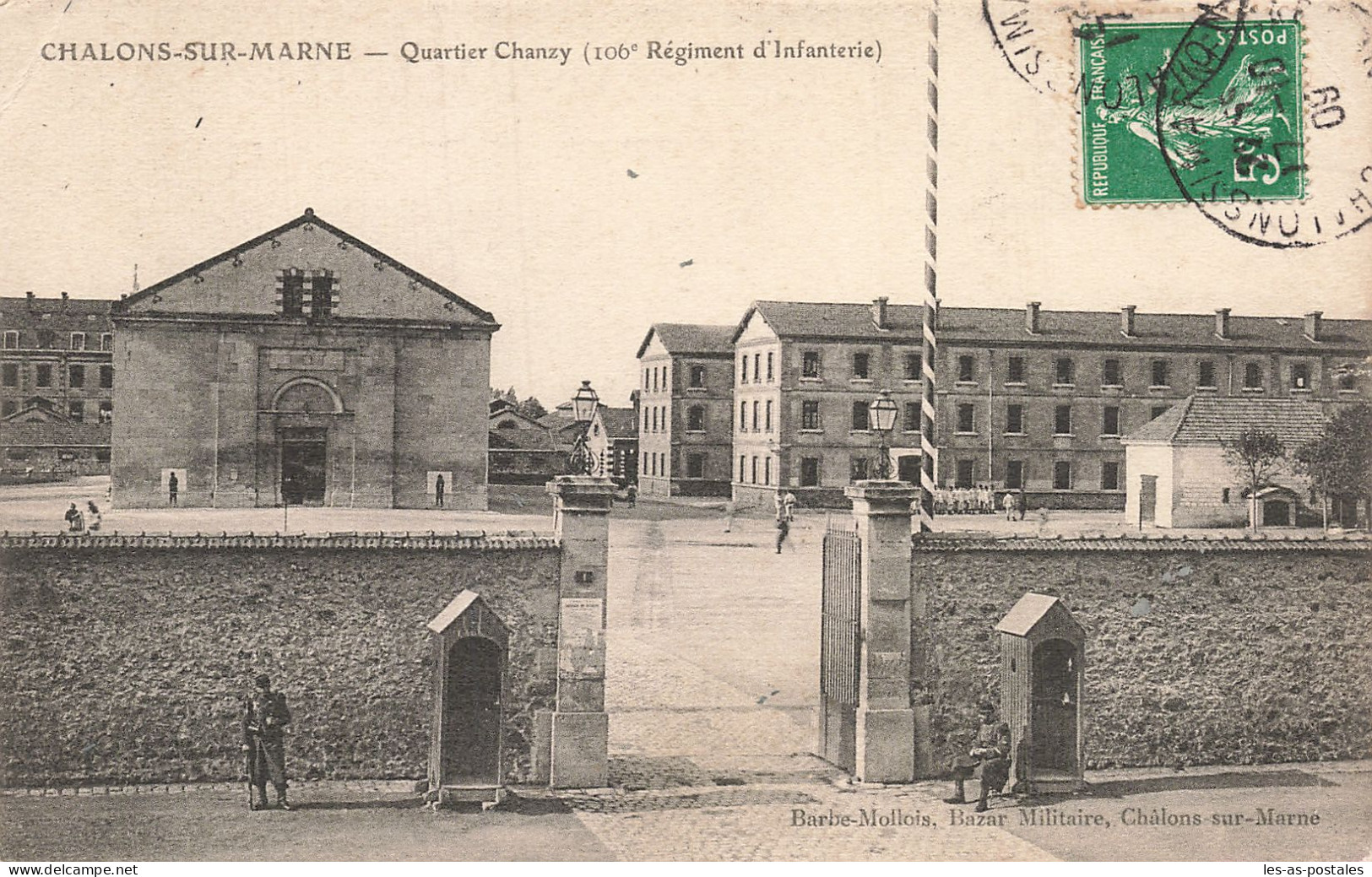 51 CHALONS SUR MARNE LE QUARTIER CHANZY - Camp De Châlons - Mourmelon