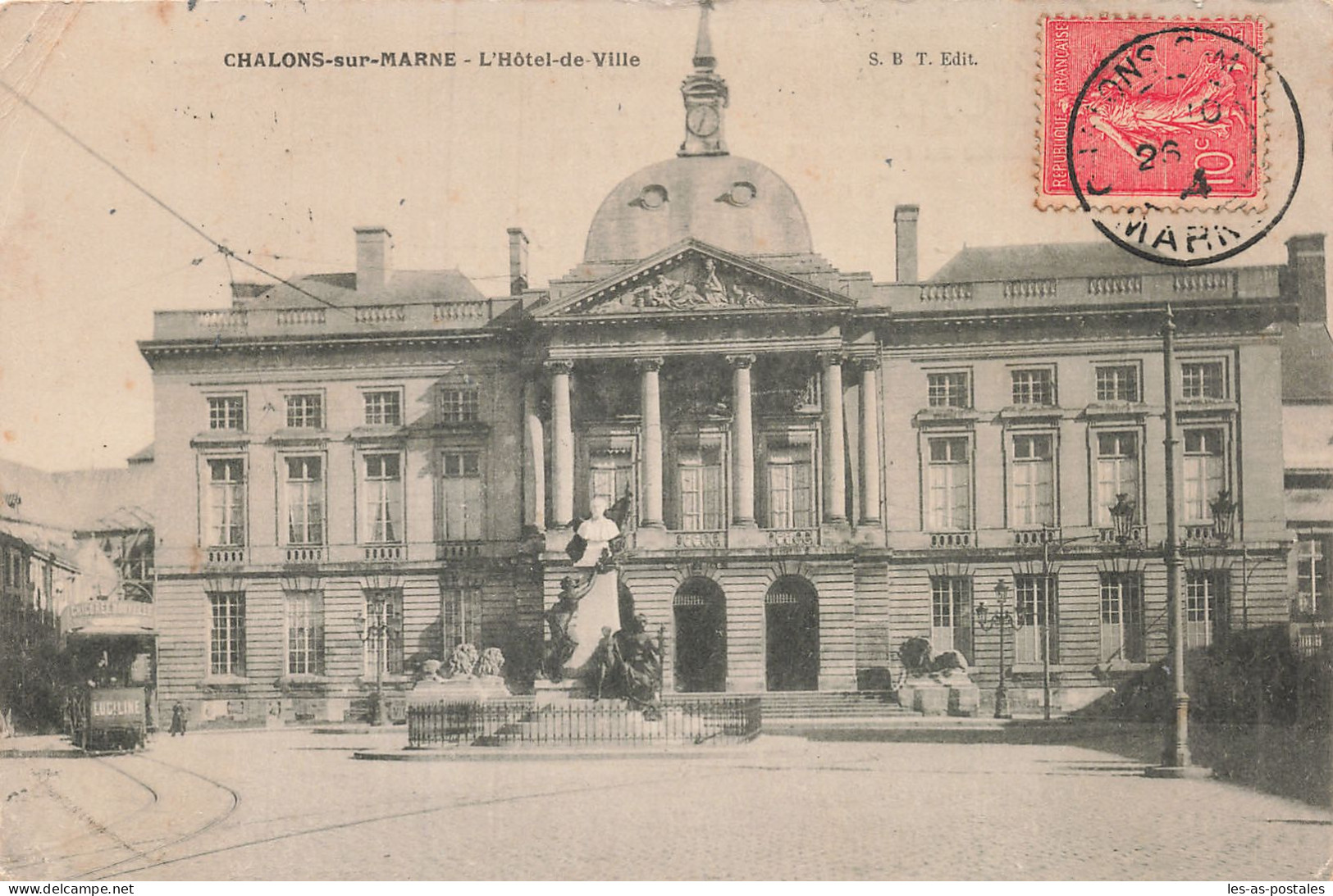 51 CHALONS SUR MARNE L HOTEL DE VILLE - Camp De Châlons - Mourmelon