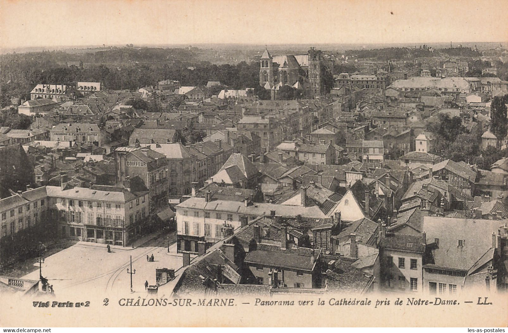 51 CHALONS SUR MARNE LA CATHEDRALE - Camp De Châlons - Mourmelon