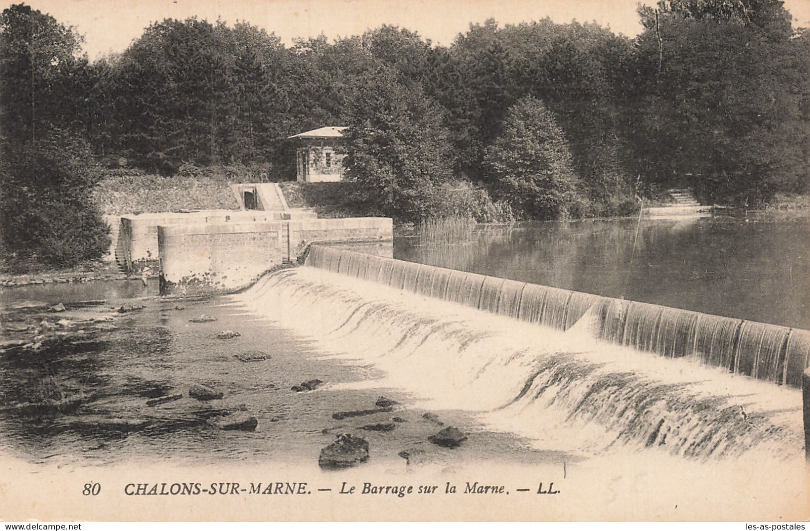 51 CHALONS SUR MARNE LE BARRAGE  - Camp De Châlons - Mourmelon