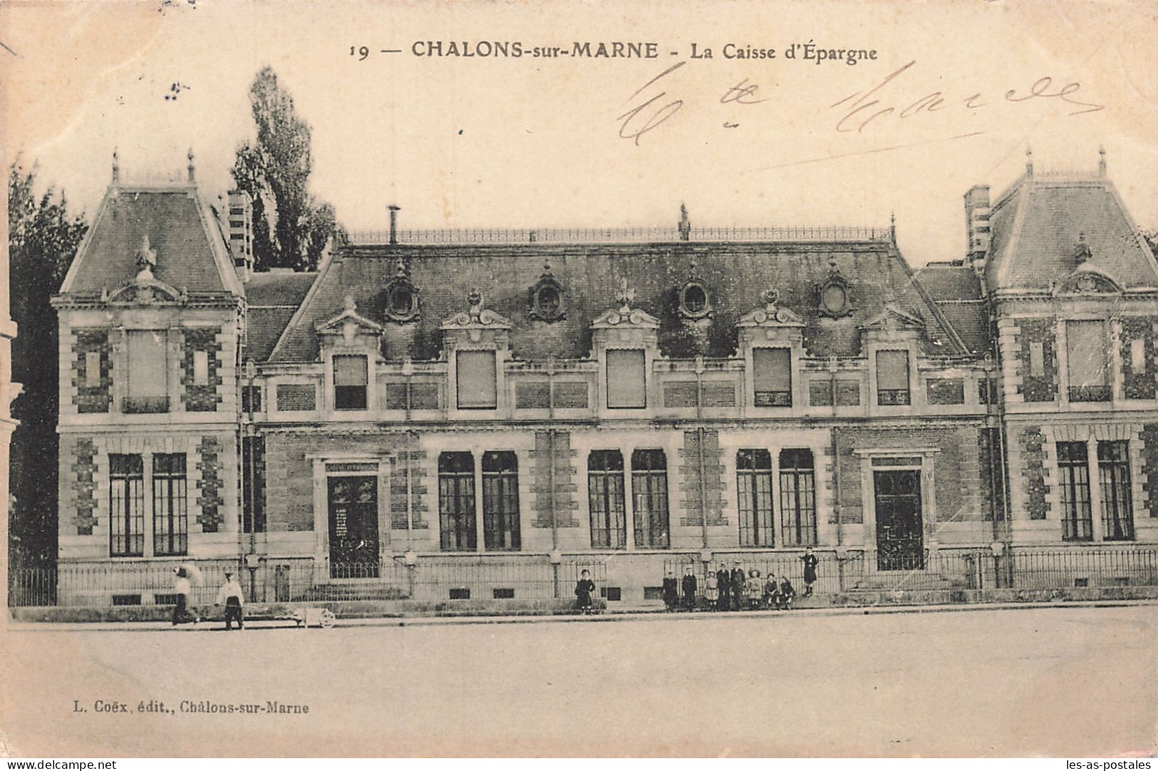 51 CHALONS SUR MARNE LA CAISSE D EPARGNE - Camp De Châlons - Mourmelon