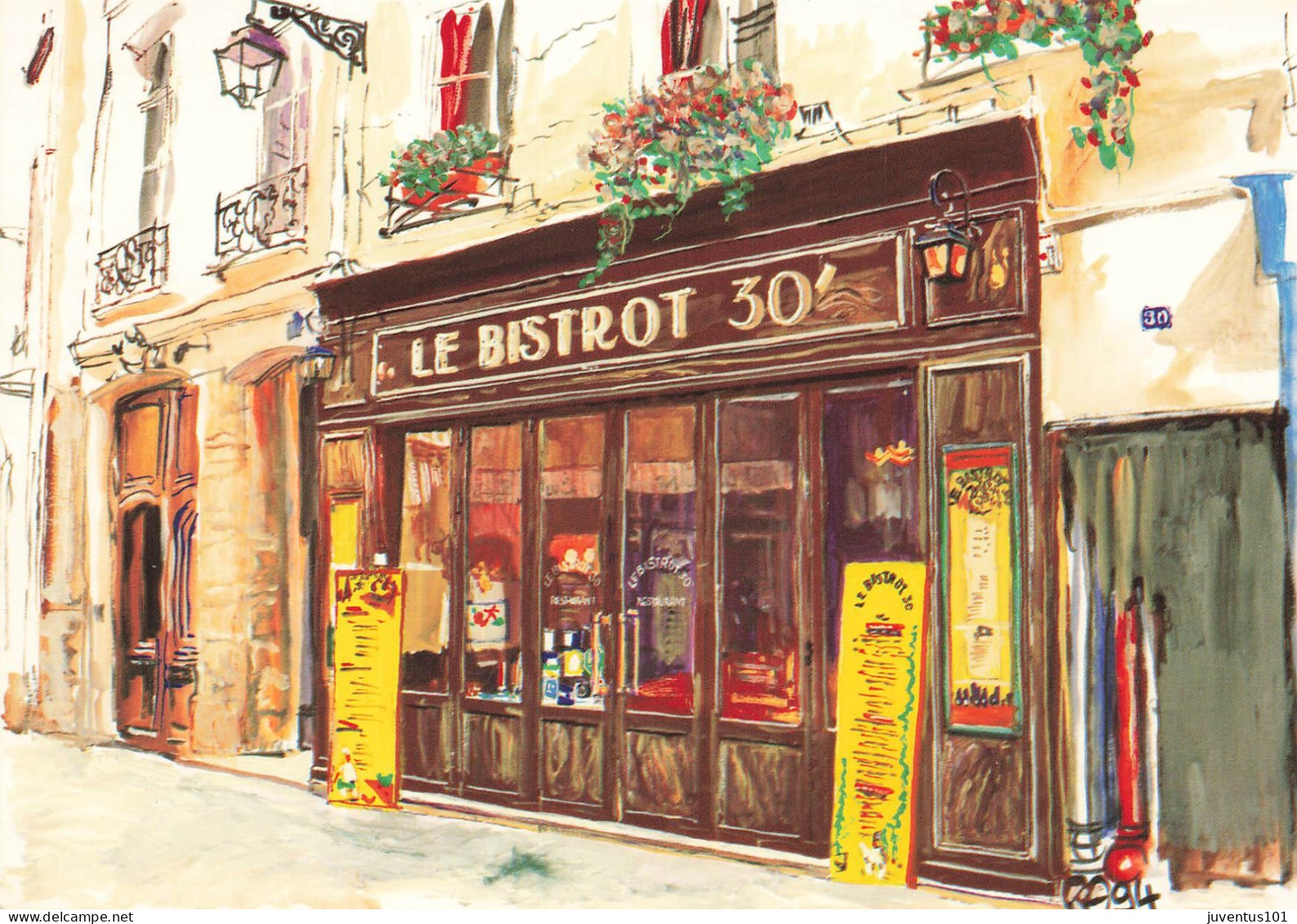 CPSM Paris-Le Bistrot 30      L2853 - Cafés, Hoteles, Restaurantes