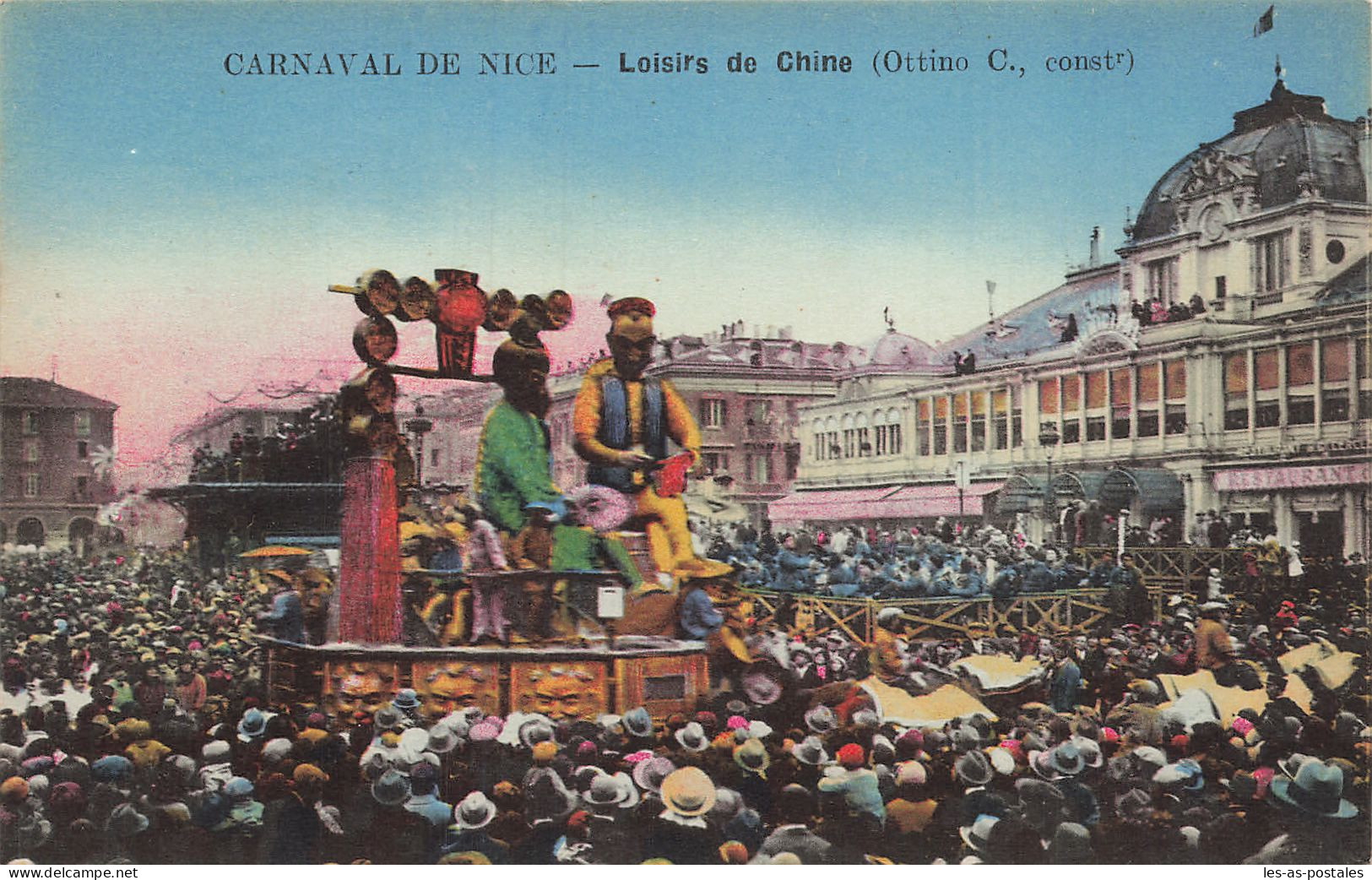 6 NICE LE CARNAVAL LOISIRS DE CHINE - Lotes Y Colecciones