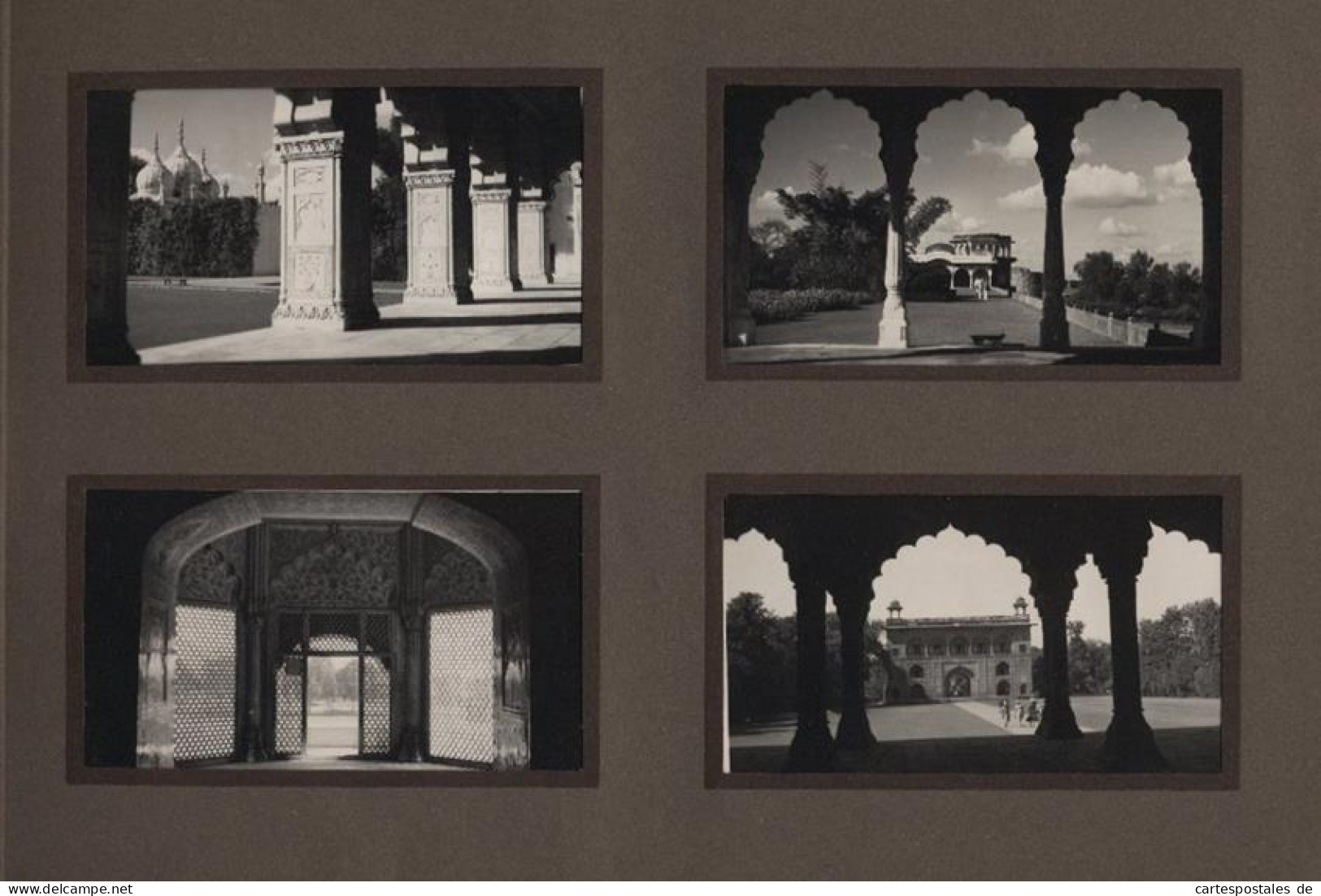 Fotoalbum Mit 96 Fotos Neu-Delhi, Ansicht Neu-Delhi, Rotes Fort, Strassenbahn, Rashtrapati Bhavan, Shri Laxmi Narayan  - Alben & Sammlungen
