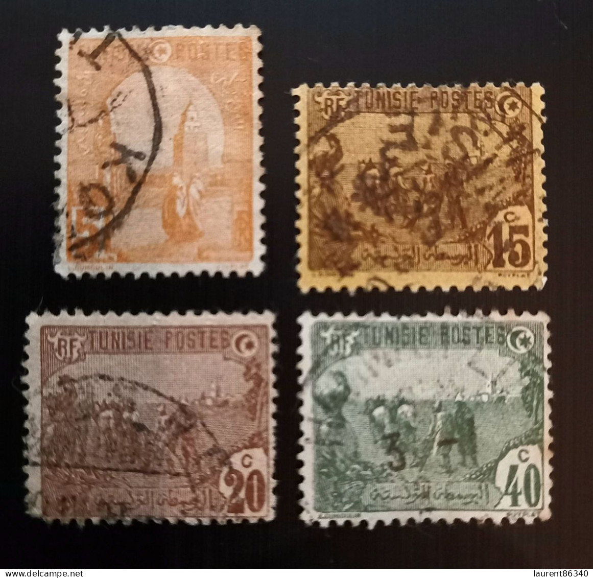 Tunisie 1906 1921 Local Motives Modèle: L. Dumoulin - Used Stamps