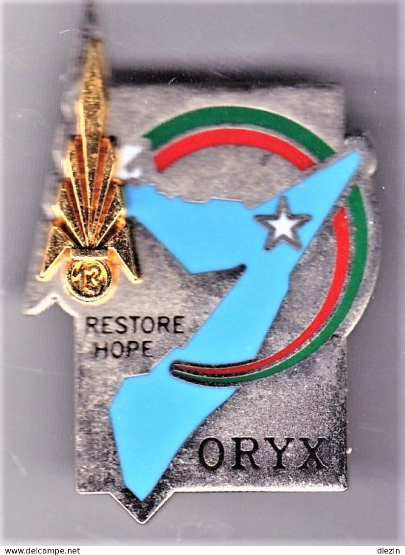 13° DBLE. 13° Demi-Brigade De Légion étrangère. Opération Oryx Restore Hope. Matriculé. Balme. - Hueste