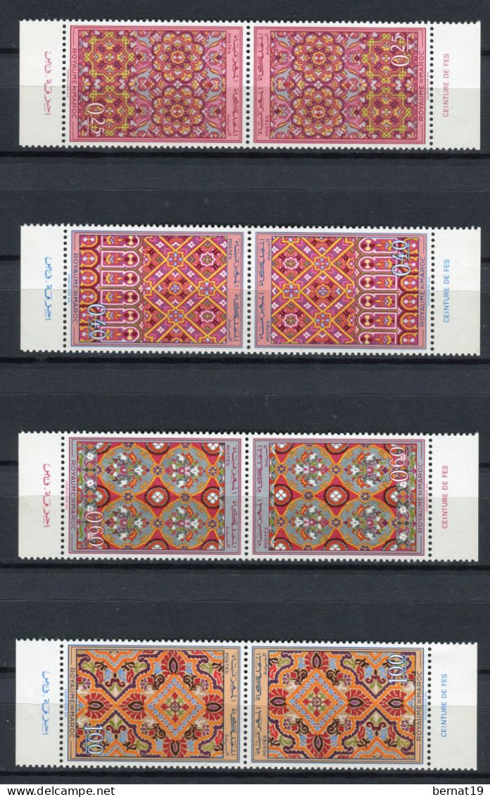 Marruecos 1968. Yvert 561A-564A ** MNH. - Maroc (1956-...)