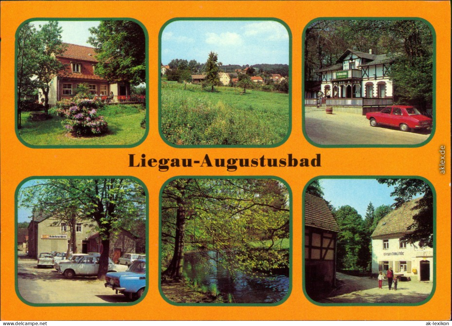 Liegau-Augustusbad-Radeberg FDGB-Erholungsheim Forellenschänke C1983 - Radeberg