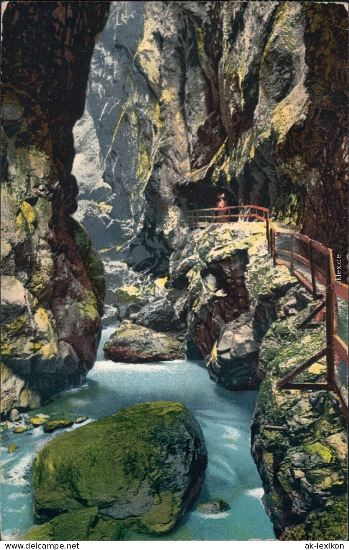 Ansichtskarte Dornbirn Rappenlochschlucht 1911 - Autres & Non Classés