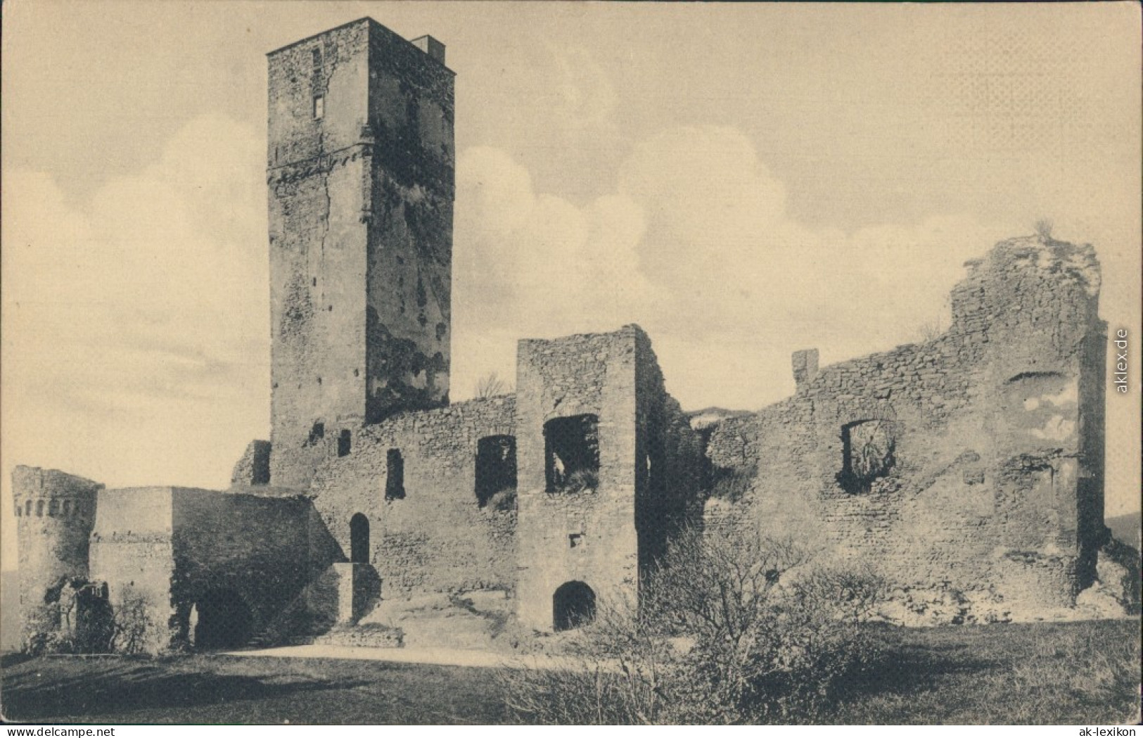 Ansichtskarte Königstein (Taunus) Burgruine Königstein 1921 - Koenigstein