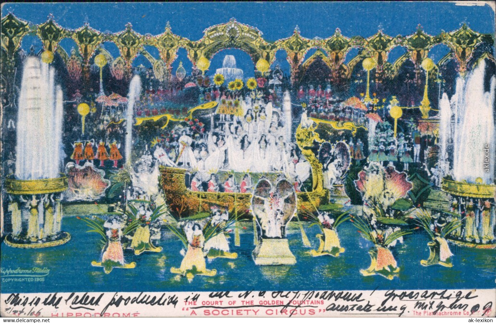 Ansichtskarte  A Society Circus/Zirkus 1906 - Zonder Classificatie